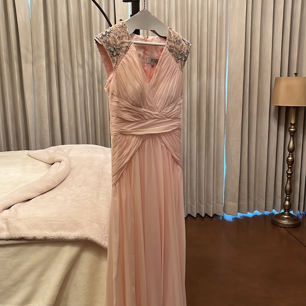Badgley Mischka gown